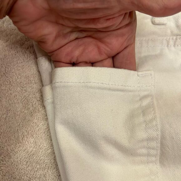 White Denim Jeans - Picture 3 of 13
